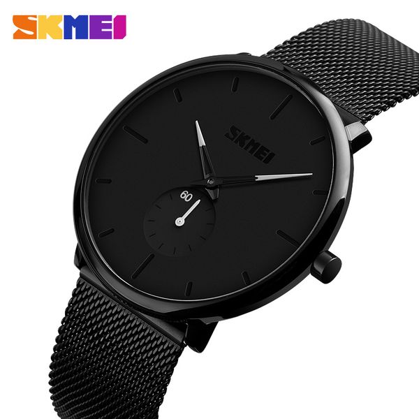 

skmei fashion men watch quartz wristwatches women watches 30m waterproof big dial display quartz watch relogio masculino 9185, Slivery;brown