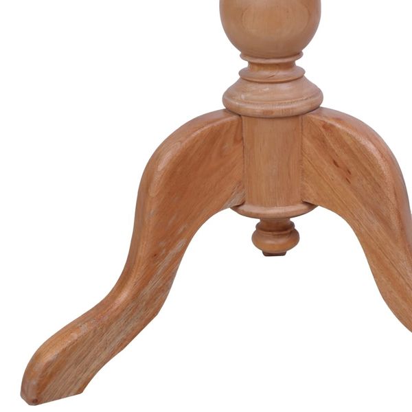 

приставной стол natural 50 x 50 x 65 cm твердая mahogany wood мебель для столовой