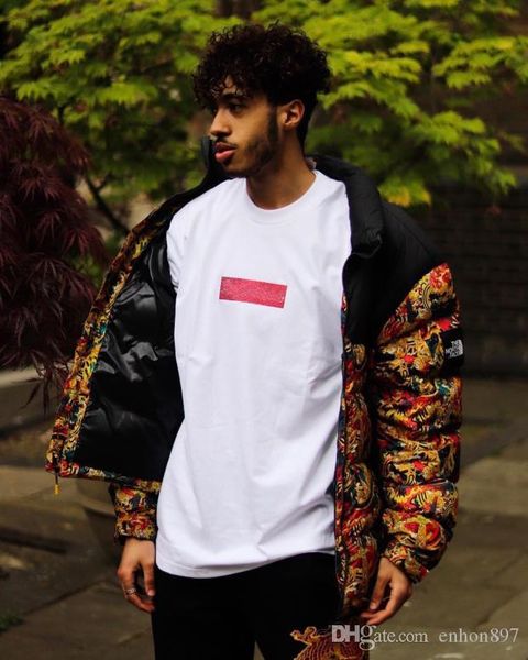 

2020 tees fw635 sp box x logo x des tee street skateboard men tee fashion short sleeved casual outdoor printed t-shirts t055