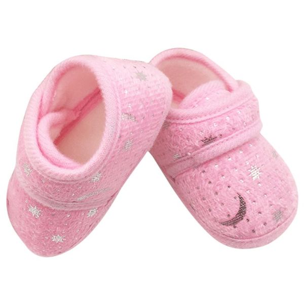

girls toddlers cute crib shoes 0-12 months baby kids shoes anti-slip prewalkers