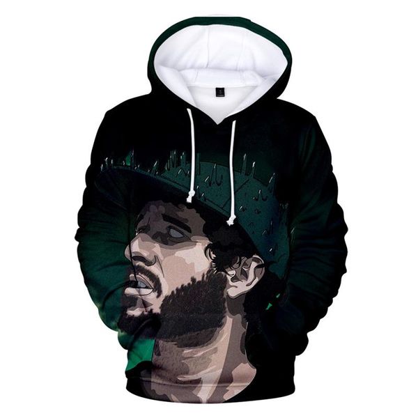 

лил дикки печати мужские толстовки плюс размер пуловер толстовка с длинным рукавом пара одежда хип-хоп певица, Black