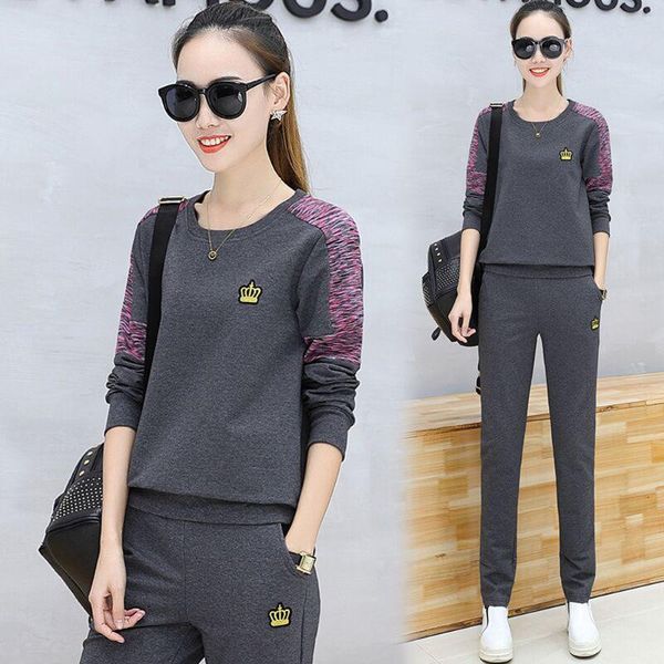 

two piece set tracksuit for women outfit sportswear co-ord set plus size large warm pant suits 2020 winter fall red clothing, White