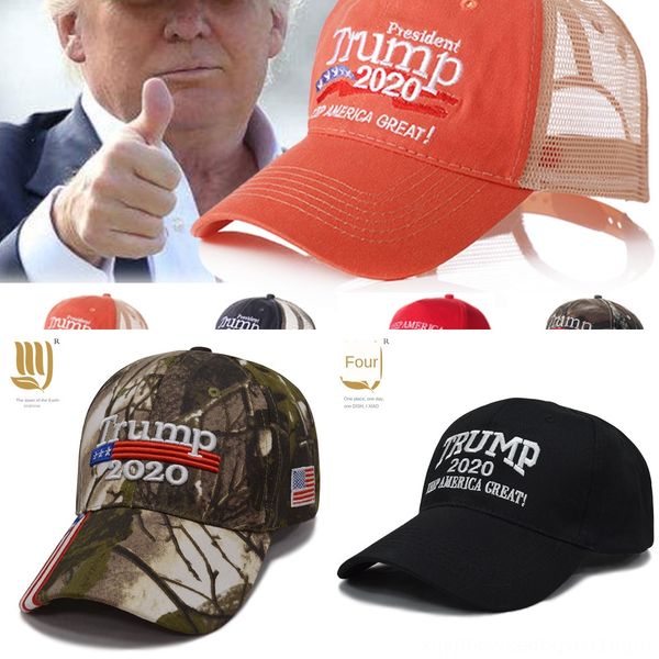 

e9kkf two styles embroidery keep adjustable great hat trump 2020 cotton america breathable baseball cap outdoor trump caps, Blue;gray