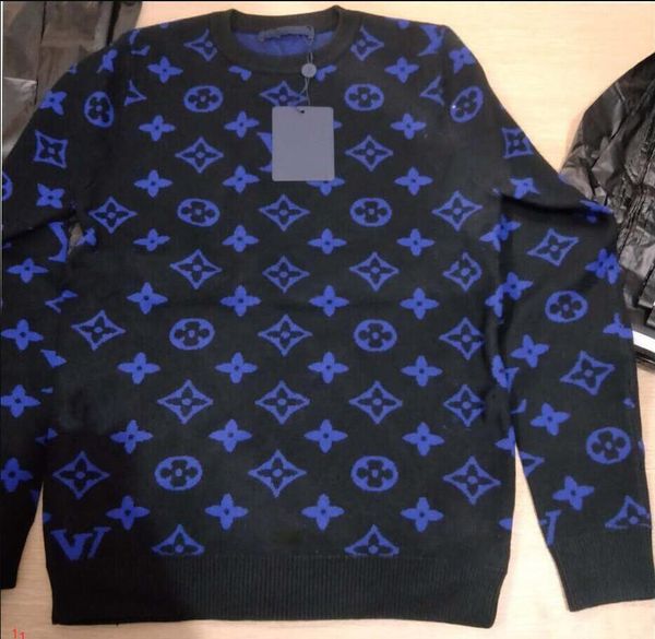 

мужские зимние свитера два цвета письмо шаблон пуловеры signer уличная одежда потепление запад 19ss новые топы мужская одежда для оптовой пр, White;black