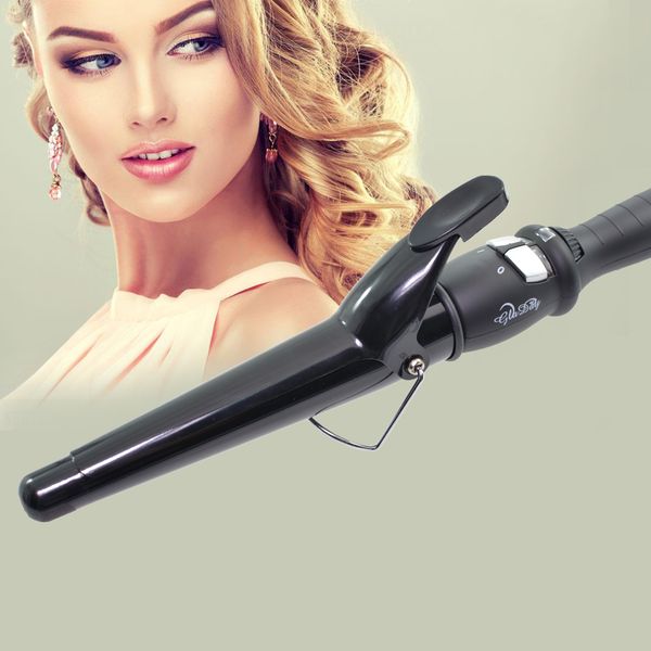 

taper hair curling wand ceramic cone hair curlers curling iron wand hair styling tools