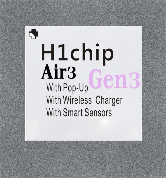 

Air 3 pop up window h1 chip with wirele charging mart en or genertion3 air pro earphone pk i9000 i10000 i3000 i5000 tw