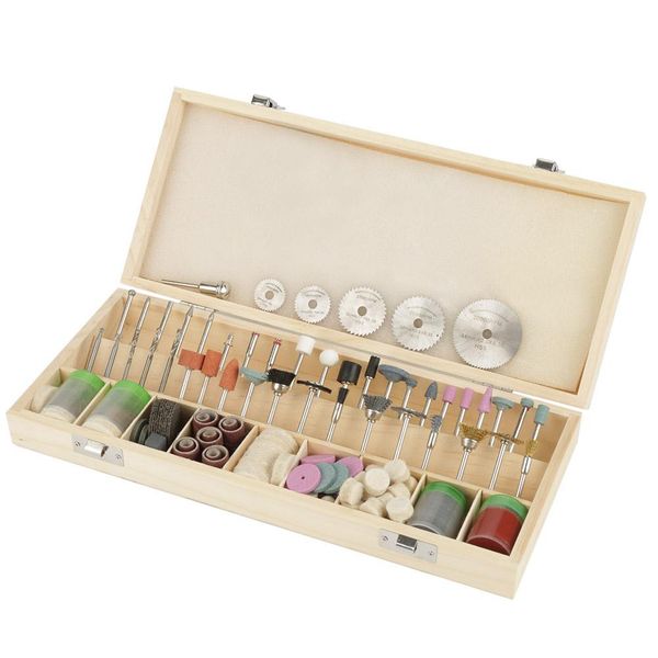 

242pcs rotary tool accessory set kit for diy cutting carving sanding polishing drilling high quality