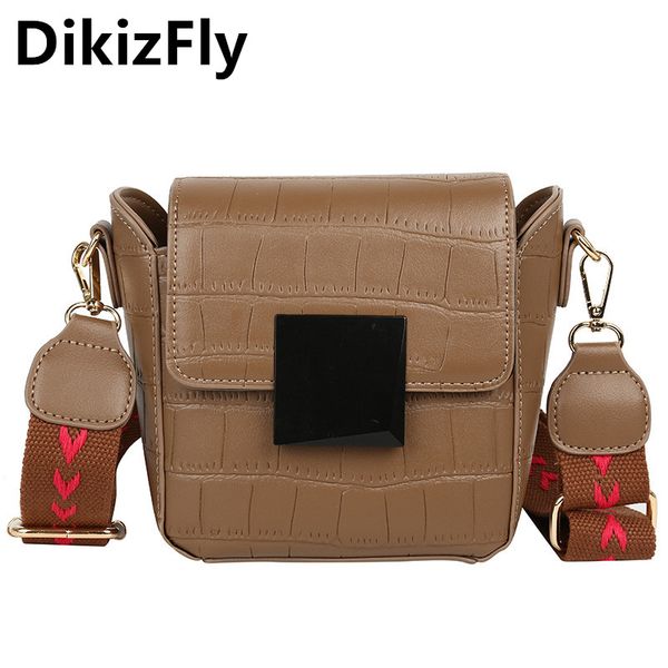 

dikizfly mini crossbody bags for women 2020 new small shoulder bags special lock women messenger bag handbags purse sac a main