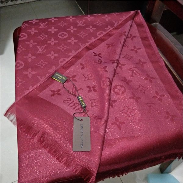 

new summer fashion designer women's scarf fashion women's scarf soft gold silk silk scarf 180 * 90cm, Blue;gray