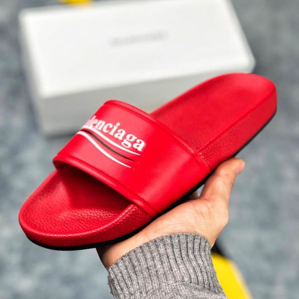 

brand men women sandals designer shoes luxury slide summer fashion flat slipper sandals slipper flip flop size 36-45 with box, Black