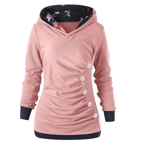 

women hoodies sweatshirts female patchwork hoodie hooded pullovers autumn casual hoody tracksuit sj489v, Black