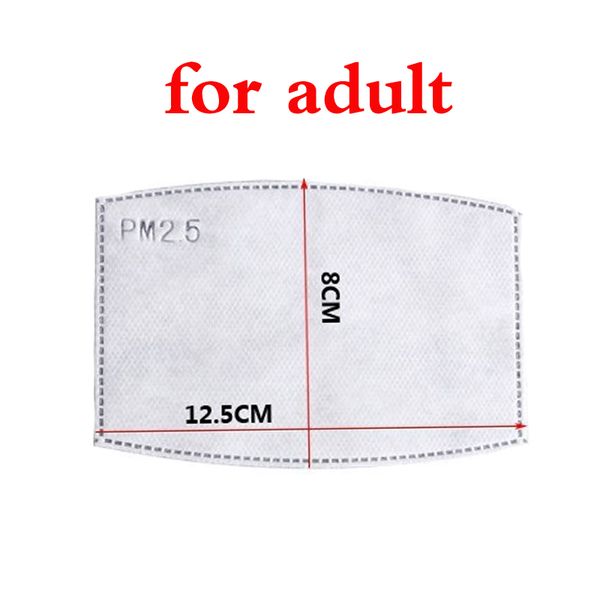 

100 disposable filter pads skin-friendly and breathable no smell dust-proof blocking droplets disposable air purifying mask gasket dhl