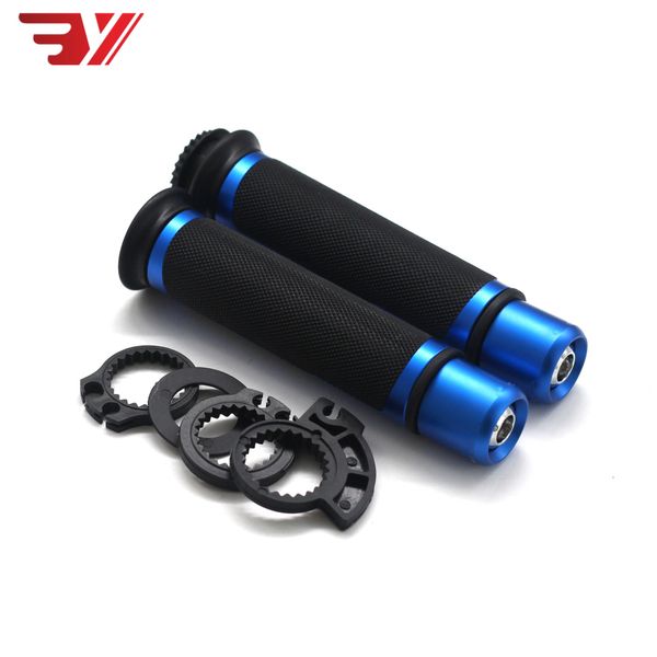 

7/8'' motorcycle for fz6 r1 r3 r6 r15 r25 yzf r1 mt07 mt-09 tmax 500 530 xj6 anti-skid 22mm handle grips cnc aluminum