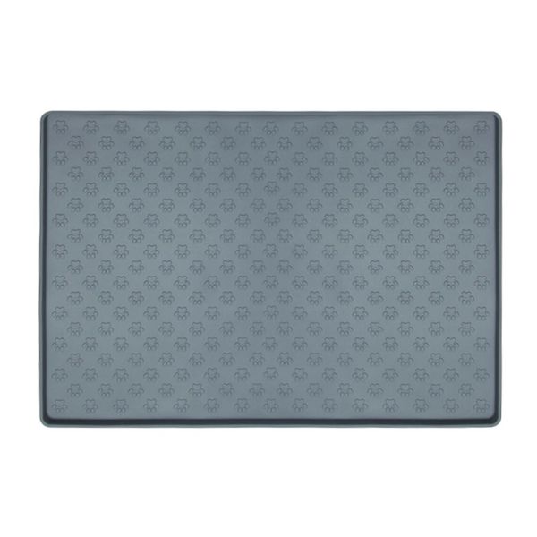 

силиконовые pet feeding ковриком чаша placemat pad прямоугольник 48x30cm