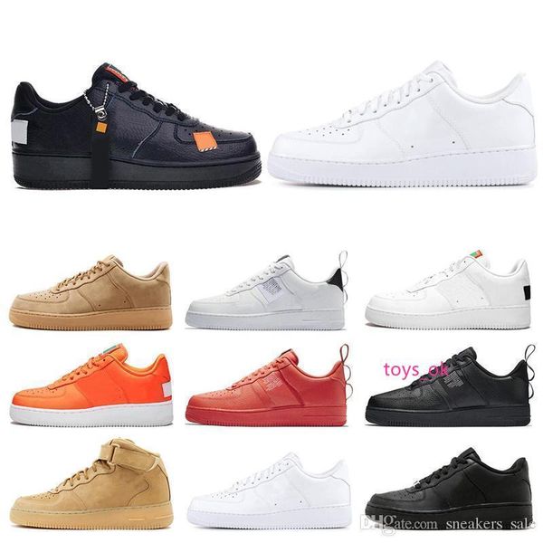 

with box1 quality high utility classic black white dunk men women running shoes sports skateboarding high low cut wheat sneakers 36-45