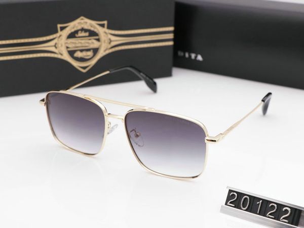 

new popular sunglasses luxury women brand designer square summer style full frame uv protection mixed color come with box 20122, White;black