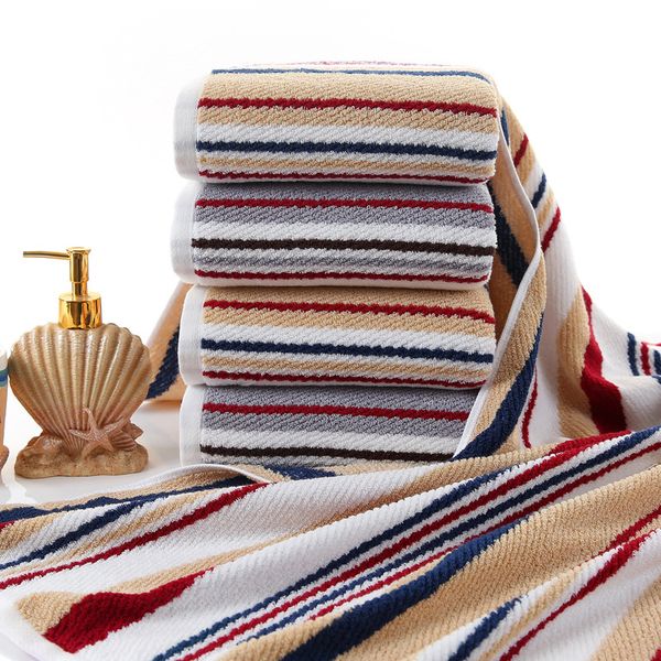 

хлопок 32 unit color stripes большого полотенца полотенце одеяло soft long толстые супермаркеты подарки 90x180