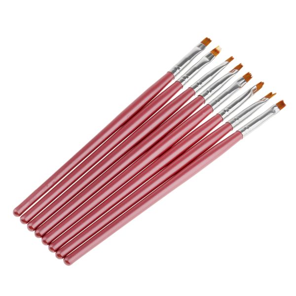 

8 шт ногтей дизайн нанесение уф-гель картина польского кисть kit маникюр