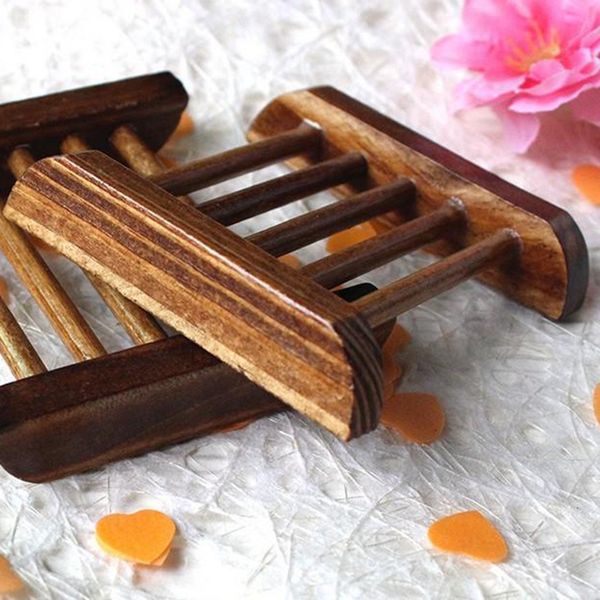 

1шт натуральное дерево мыло лоток держатель блюдо коробка чехол для хранения душ мыть ванная комната