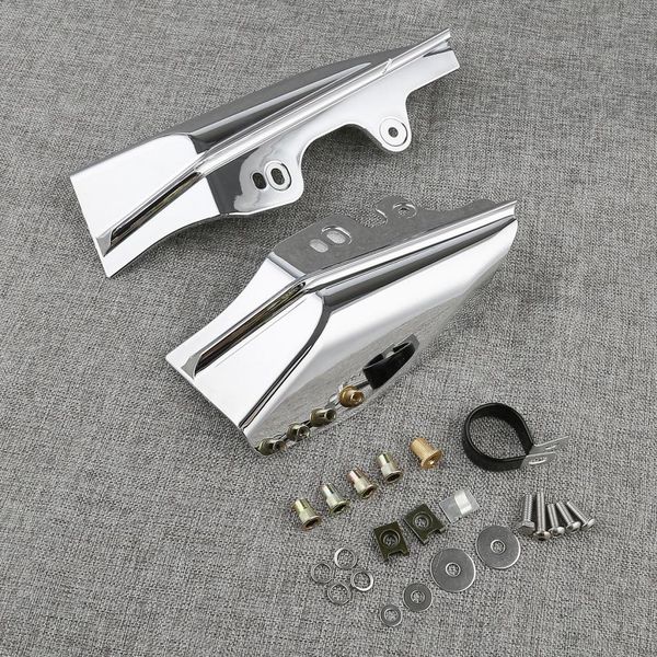 

chrome mid-frame air deflector for harley touring electra glide road king