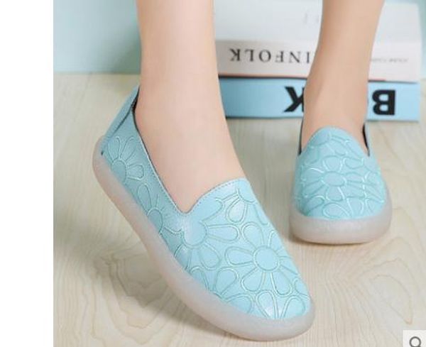 

women's shoes in spring and autumn flat bottom round head @669, Black