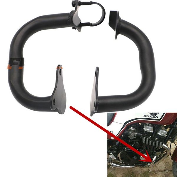 

motorcycle bumper highway crash bar engine guard front side protector for cb750 cb 750 1993 - 2011