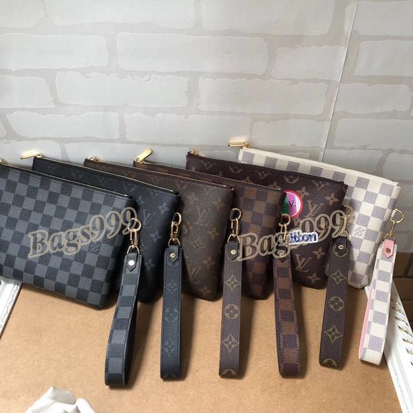 

women designer wallets long clutch bags luxury floral handbag zipper wristlet wallets banknote pockets fashion ladies totes bag m63447#