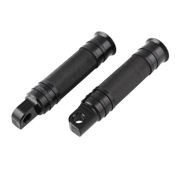 

motorcycle universal black foot peg foot rests pegs pedals dyna
