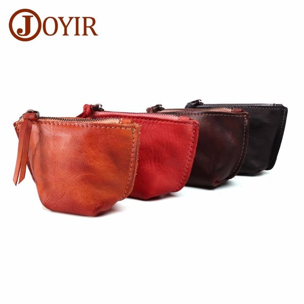 

canvas coin key wallet keychain purses genuine leather women small change money minions bags mini pouch zipper portable new ing, Red;black