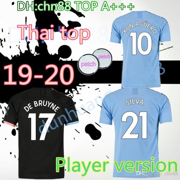 

Player ver ion 19 20 occer jer ey 2019 2020 city je u de bruyne kun aguero football hirt cami eta mendy walker ilva man manche ter