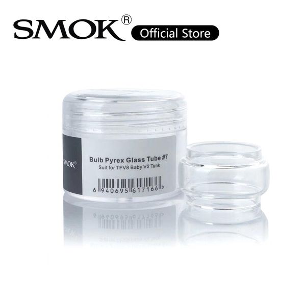 

Smok TFV16 TFV12 Принц Лампа Pyrex Tube 8 мл Палка V9 Макс Стекло TFV8 Baby V2 V12 Принц Baby Замена Стеклянная Трубка 100% Оригинал