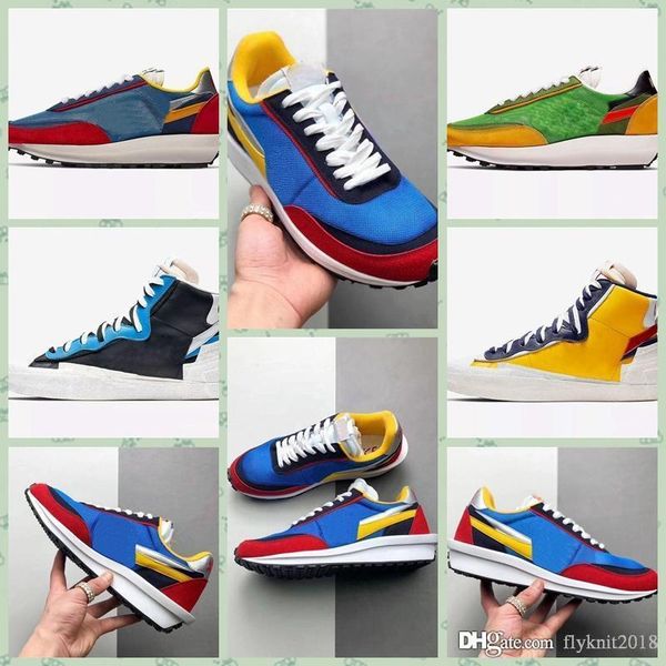 

nldwf2 2019 нового sacai х blazer mids высоких белый черная легенда синих с dunk snow бич университета sail мужчины баскетбол обувью