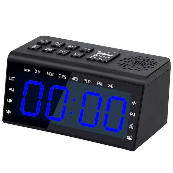 2019 Alarm Clock For Heavy Sleepers Alarm Clock Radio With With Fm Am Usb Charger For Bedrooms Slee From Galry 39 17 Dhgate Com