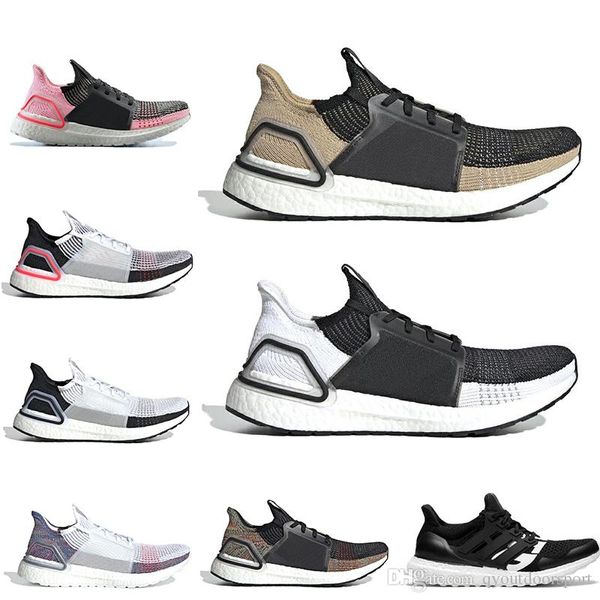 

2019 ultra boost 19 undefeated running shoes for men women cloud white black ultraboost mens trainer breathable runner sports sneakers 36-45