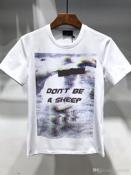 

19ss Mens Designer T Shirts of Characters Designer Polo Shirts Men Casual Men Clothes Cotton Brand Designer T Shirts