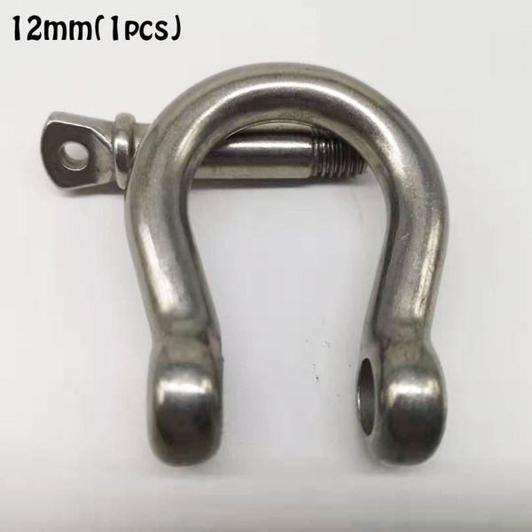 

1pcs 12mm stainless steel 304 bow screw-pin anchor bow shackle