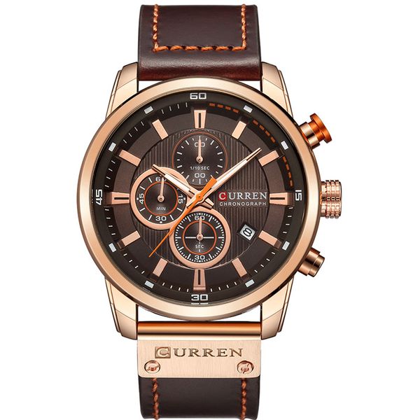 

Кэрриан мужские кварцевые часы новые шесть-контактный ГРМ водонепроницаемый бол