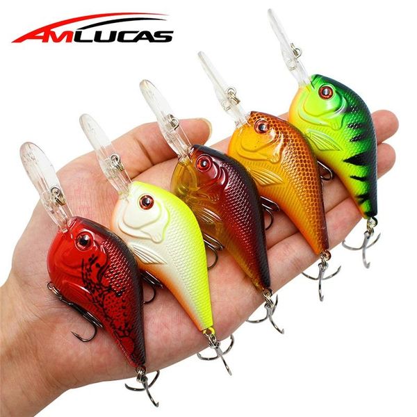

amlucas new wobbler fishing lure 90mm 11.1g crankbait minnow peche bass trolling pike carp fishing everything for fishing ww164 vzbhg