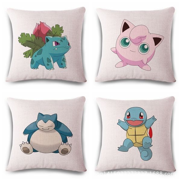 

pets small spirit cotton flax pillow back cushion