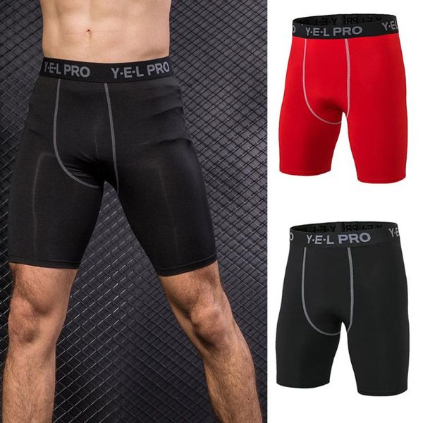 

men sports shorts quick dry elastic slim fit sport pants for workout dx88, White;black