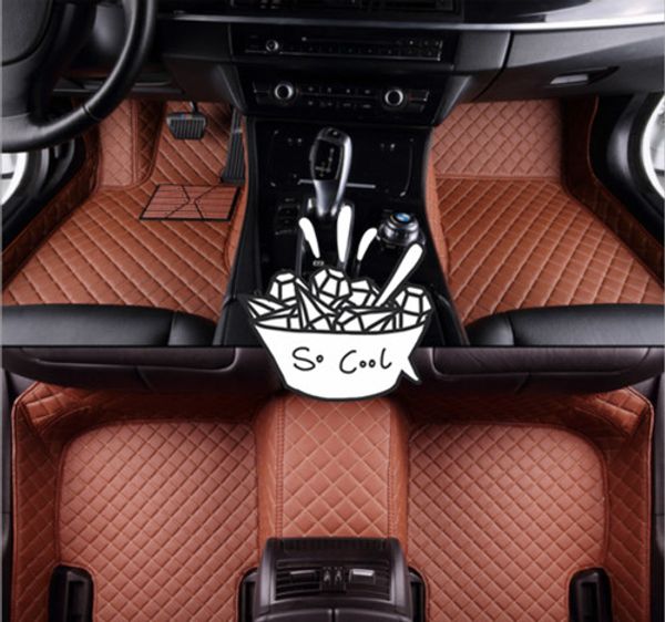 

car floor mat before & after lining waterproof pad bmw i3 2014-2018