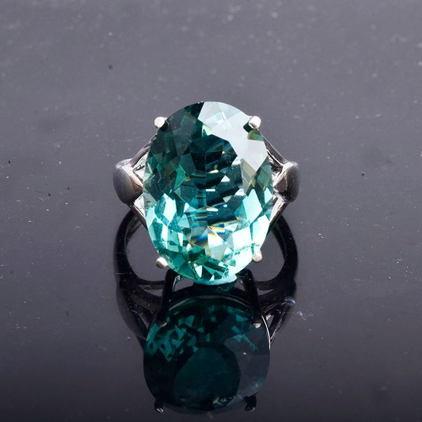 

csj real green quartz adjustable rings sterling 925 silver for women lady fine jewelry wedding engagement for women with box, Golden;silver