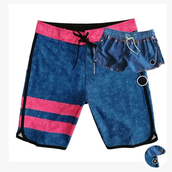 

2019 couple beach shorts summer fashion striped swimwear men women bermudas surf shorts waterproof quick dry boardshorts designer shorts 05