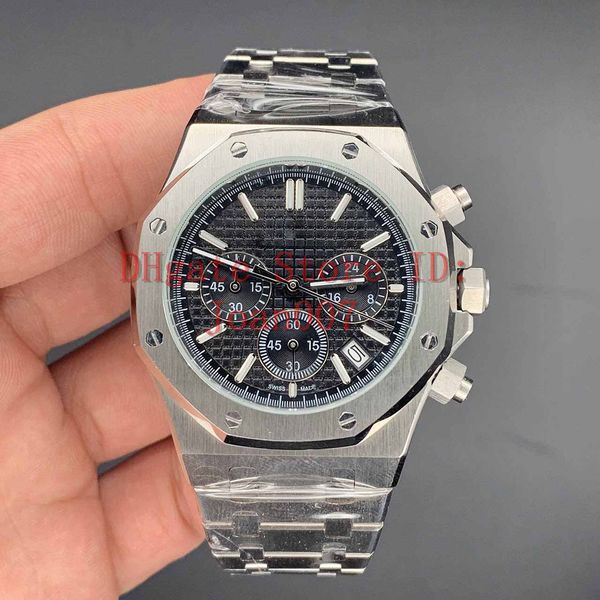 

2020 watches famous modern men's fashion watch casual mens vk quartz chronograph sport watch 42mm, Slivery;brown