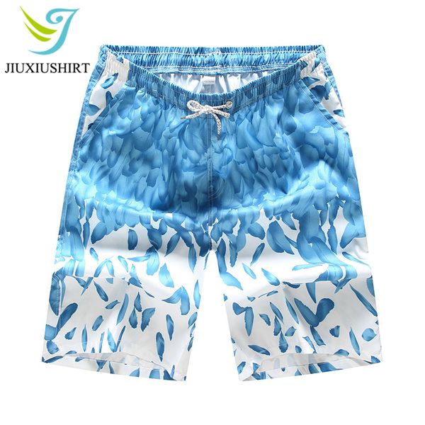 

men printed beach shorts quick dry swimwear swimsuit swim trunks surfing board shorts running beachwear plus size