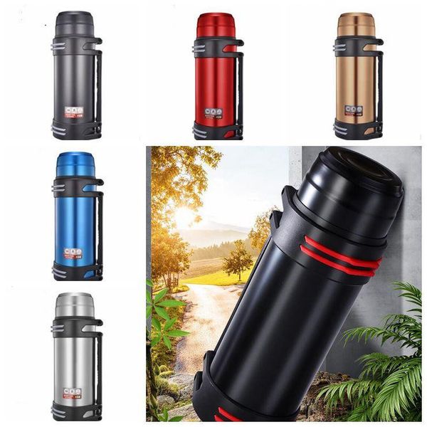 

water kettle men large capacity heat preservation pot thermos bottle outdoor portable car travel vacuum cup lxl1082-1