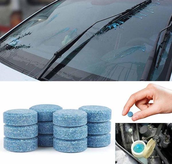 

selling car windshield glass concentrated clean washer tablets multifunctional effervescent spray cleaner cleaning tool, car care