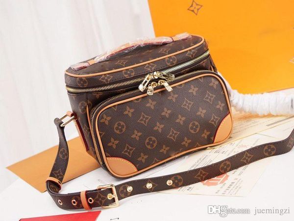 

lovuitto luis vuiton monogram camera tote brown size:22.5*19*13.5cm