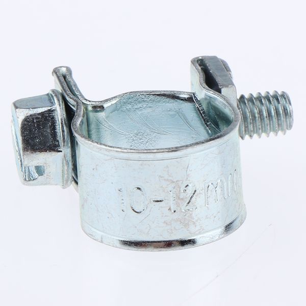 

20x mini adjustable hose pipe clips fuel water line worm clip Ã¸ 10 - 12mm