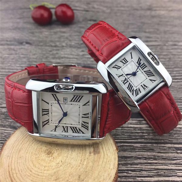 

New couple luxury brand women men watche fa hion leather trap gold quartz cla ic wri t watch for men ladie valentine gift relogio